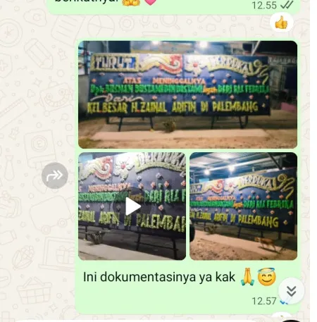 Pengiriman Papan Bunga Duka Gowong Bruno