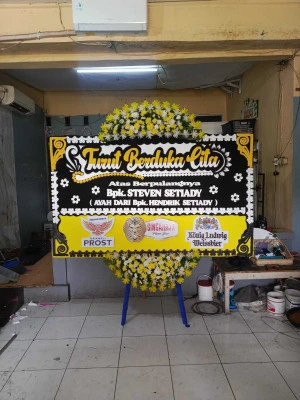 Papan Bunga di Gowong Bruno